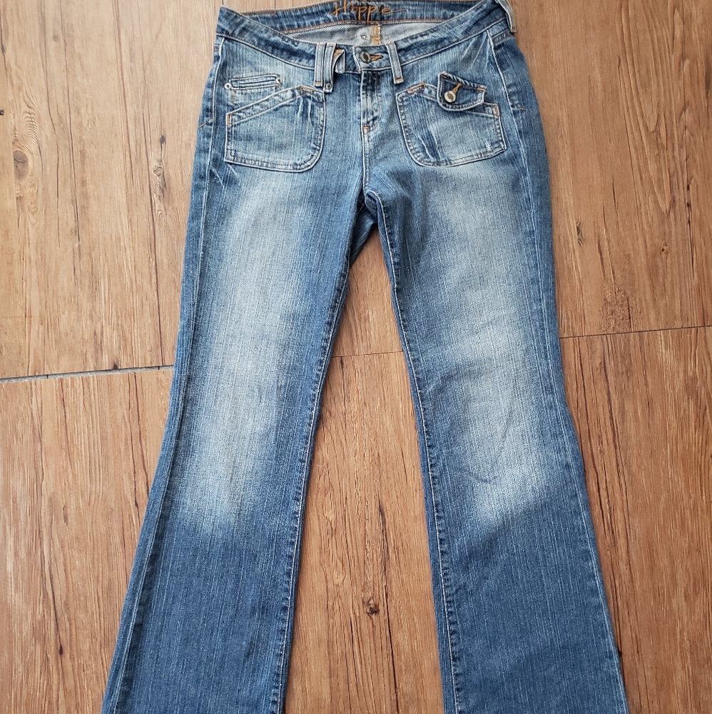 Women's Hippie Boot Cut Medium Wash Size 28